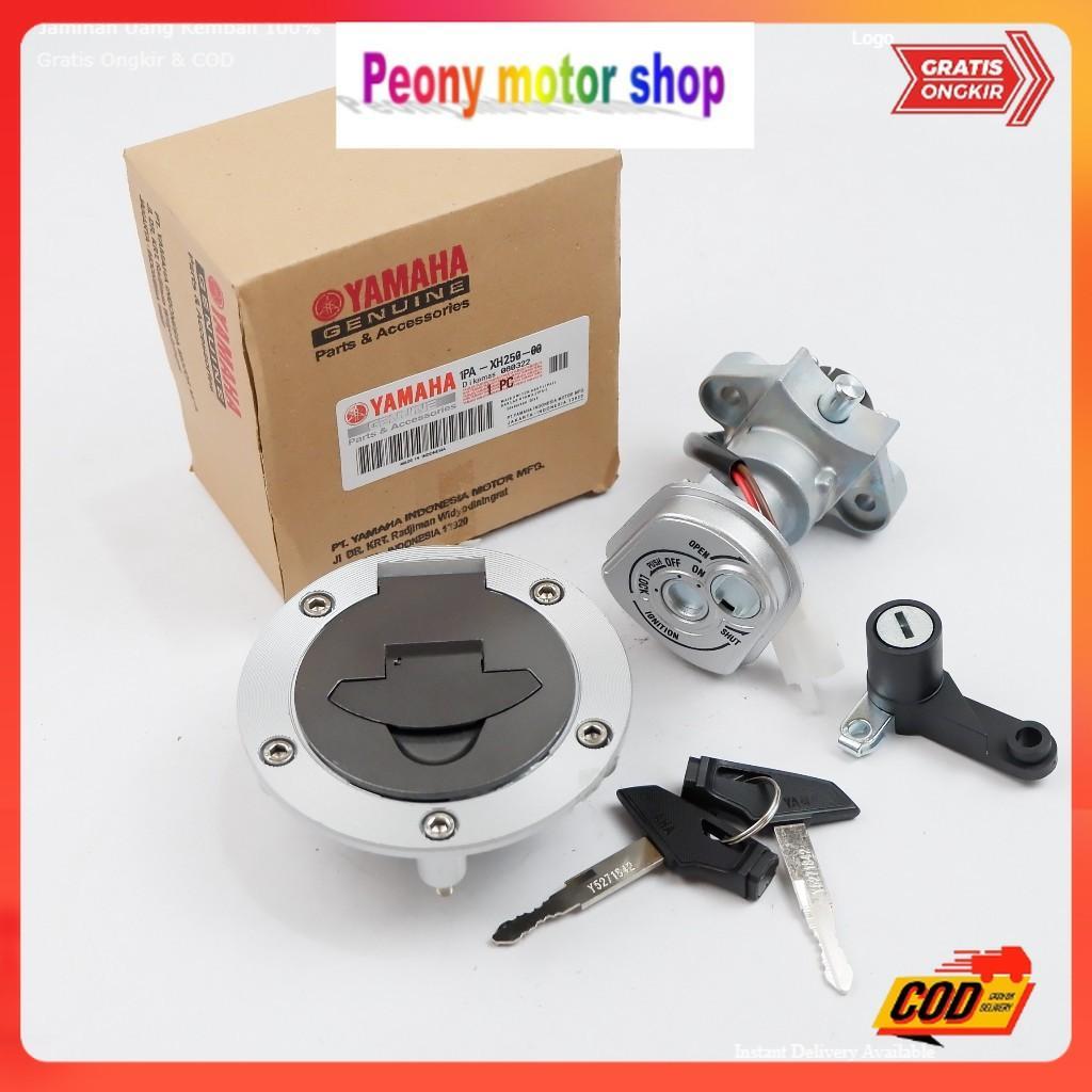 KUNCI KONTAK PLUS TUTUP TANGKI MOTOR VIXION NEW-KUNCI KONTAK VIXION NEW-KUNCI KONTAK TANGKI VIXION