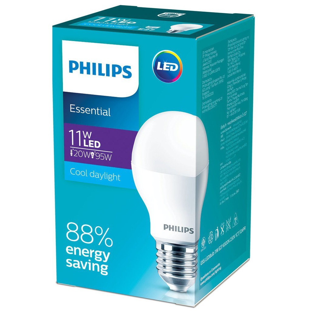 Lampu Philips Essential LED 11 Watt