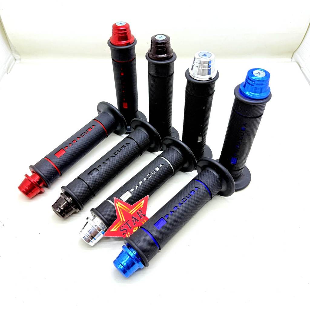 HANDGRIP BARACUDA KARET EMPUK + JALU STANG MATIC UNIVERSAL SEMUA MOTOR