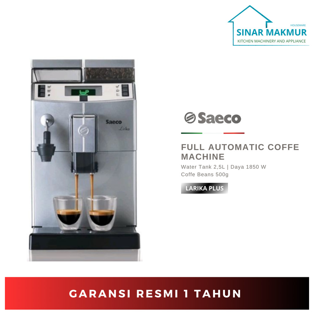 Mesin Kopi Otomatis Automatic Espresso Coffe Machine Saeco Lirika Plus