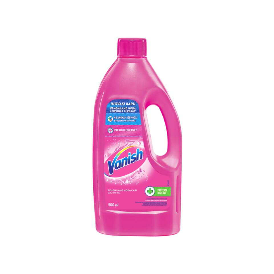 Vanish Pemutih Pakaian Cair Pink Botol 500 ml