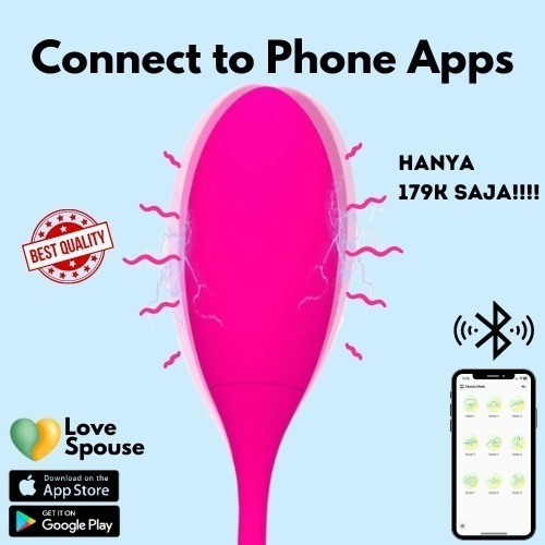 Bola Olahraga Kegel Ball Clarice Lighning remote Control Safety SYS