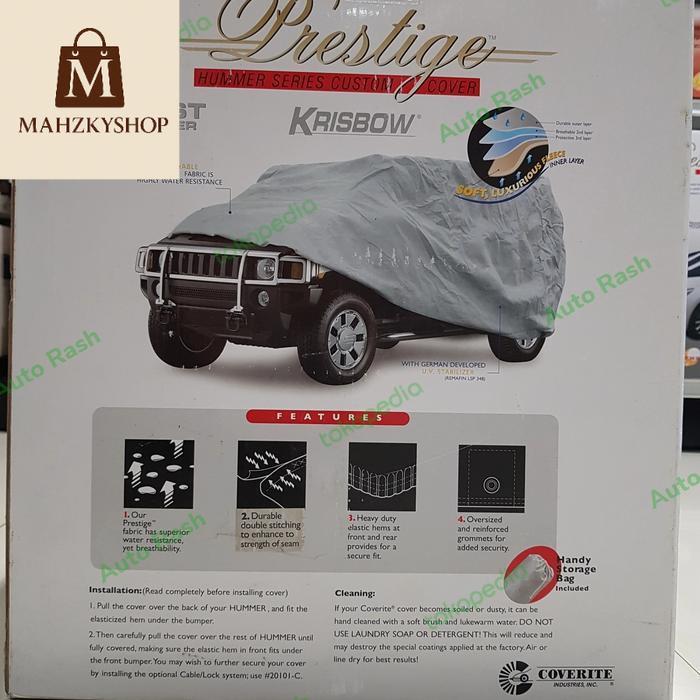 PART Super premium car cover hummer H3 bahan tahan air dan lembut