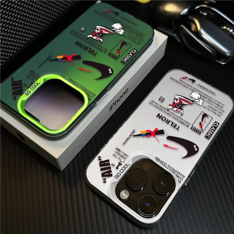 Fashion Nike Compatible For VIVO Casing Ponsel, V29 V27 V25E V21E V25 Y11 Y20i Y16 Y15S Y02s Y27 Y91