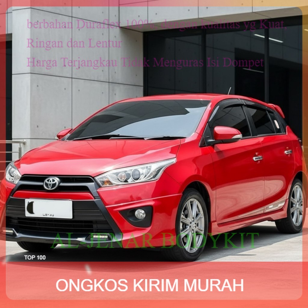 Bodykit All New Yaris TRD 2014 2015 2016 BEMPER / BUMPER YARIS