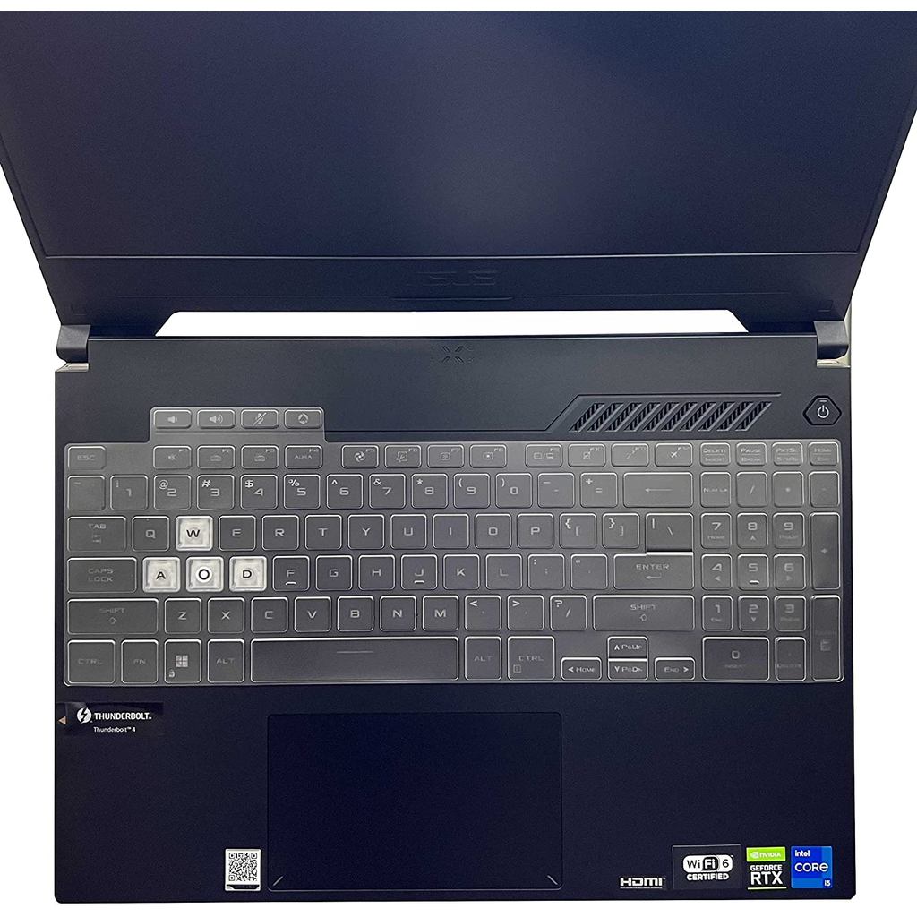 laptop Keyboard Cover for Asus TUF Dash 15 2023 2022 FX517 FX517Z FX517ZC FX517ZM FX517ZR FX517ZE AS