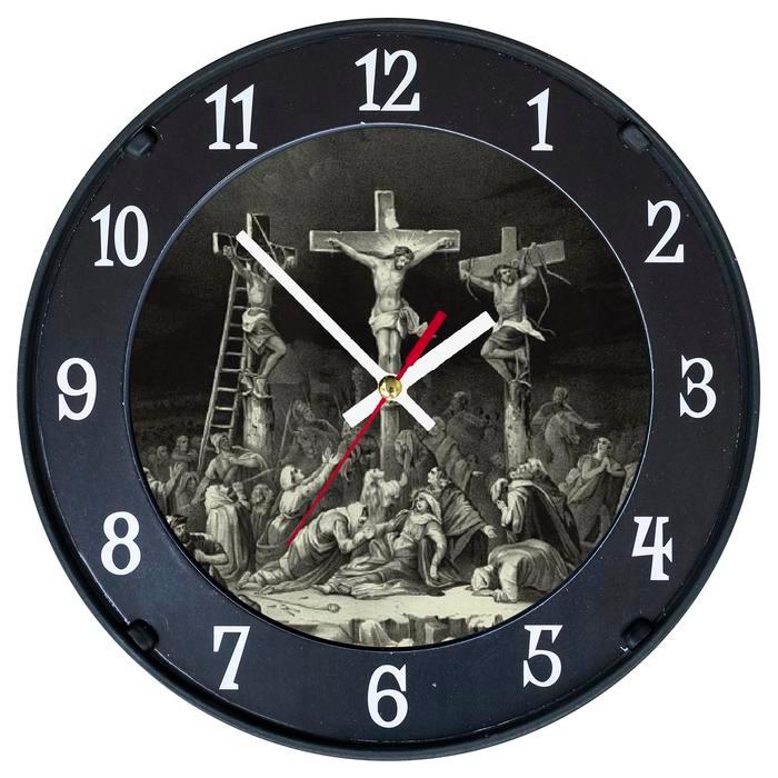 Jam Dinding Salib Yesus - Kristen & Katolik