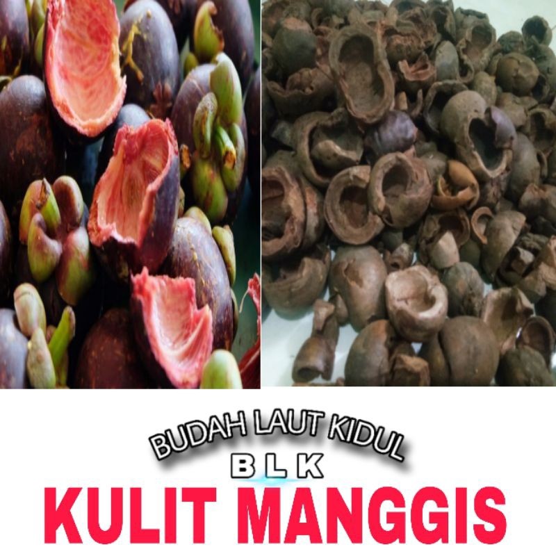 Kulit manggis kering | kulit manggis kering | 1pcs = 500 g - G.R
