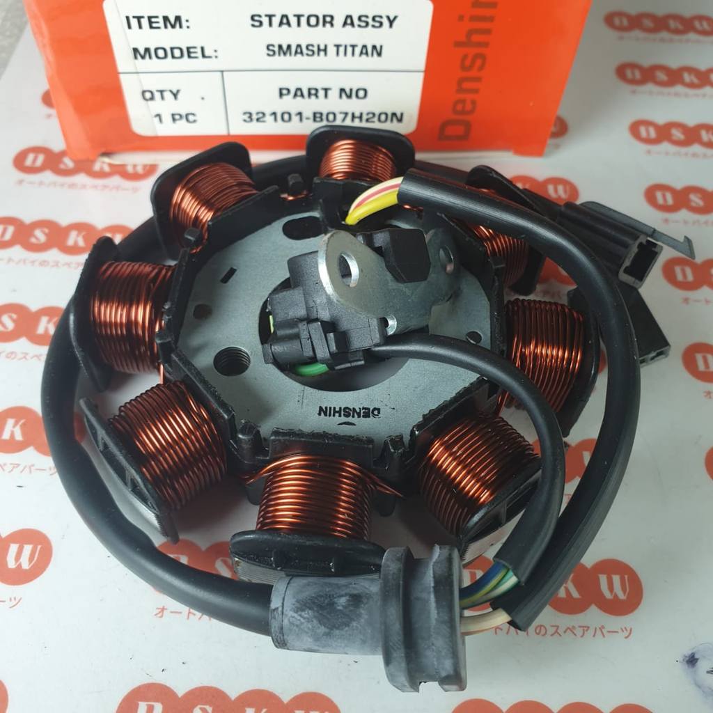 Spul Stator Assy Suzuki SMASH TITAN Denshin