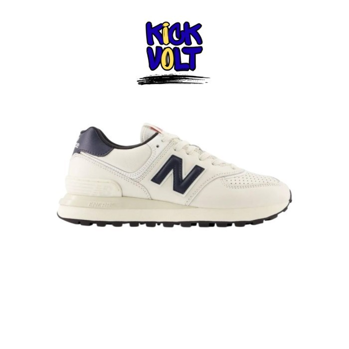 Sneakers New Balance 574 LEATHER WHITE U574LGTO  Original Unisex