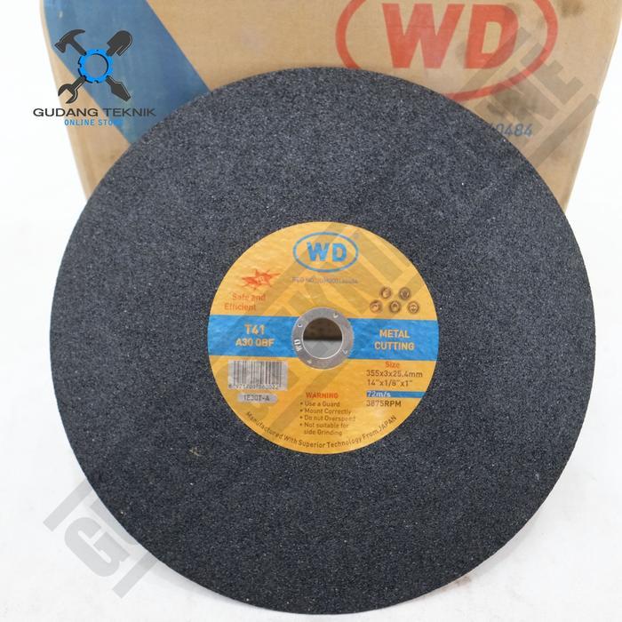 MUMPUNG PROMO Mata CUT OFF 14 Inch WD Batu Gerinda Potong WD 14inch BOSCH / Cutting Wheel WD 14" - M