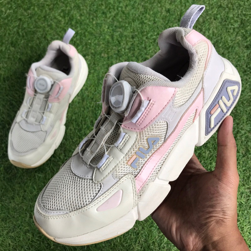 FILA Boa System Pink Purple sneakers shoes size 37