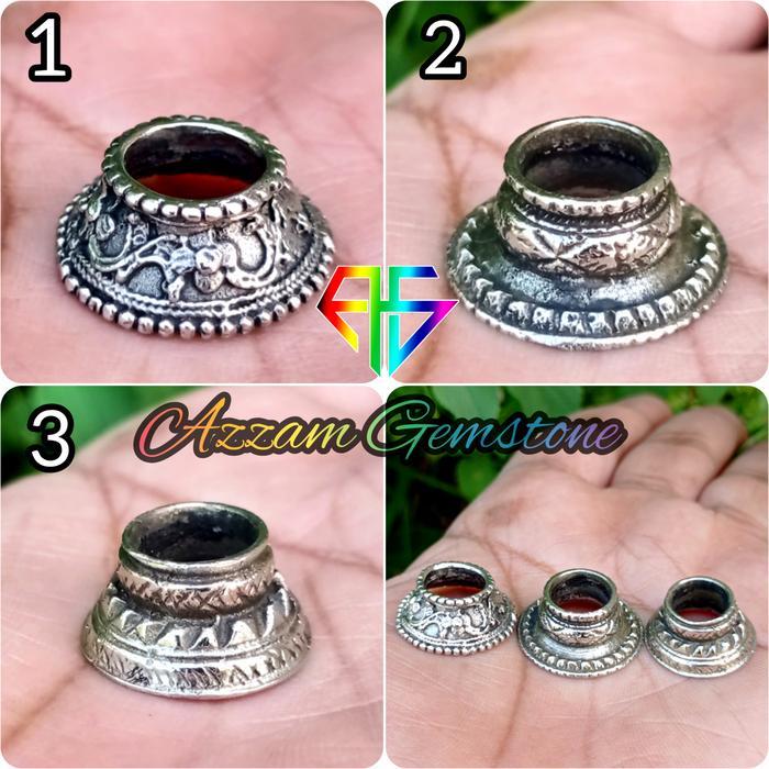 Mendak Selut Ring Keris Coin Alpaka bkn Perak Emas Kuningan Stainless - No.3 JS