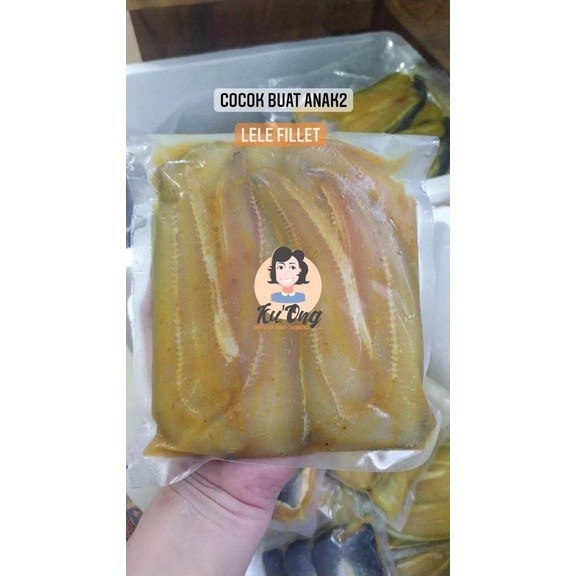 Lele Fillet boneless bumbu kuning