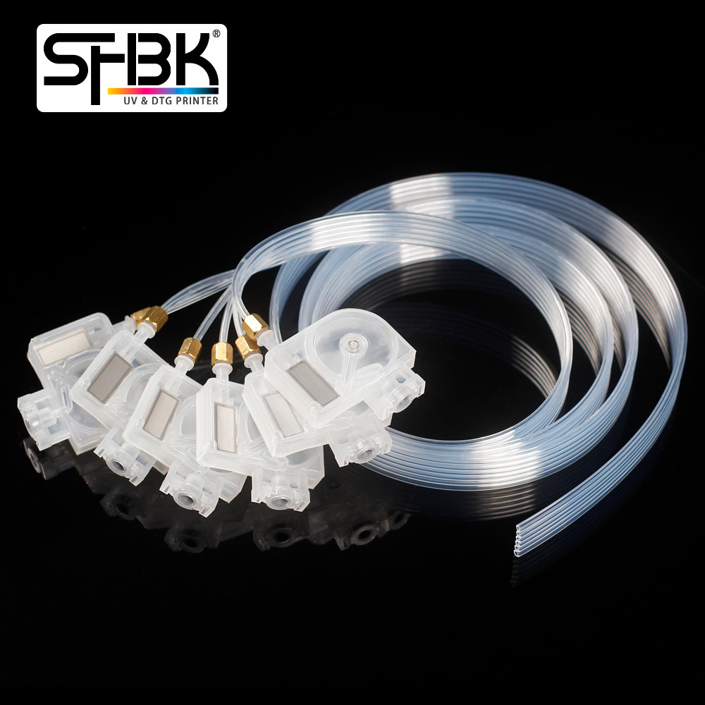 150cm A3 A4 DTF Printer Ink tube L805 L801 L1800 R1390 DTG Printer 6 lines Ink Pipeline Transparent 