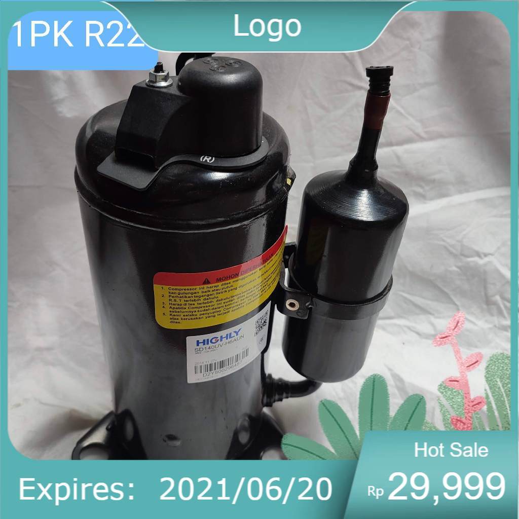 KOMPRESOR AC 1PK R22 SD140UV - COMPRESOR AC 1 PK R 22