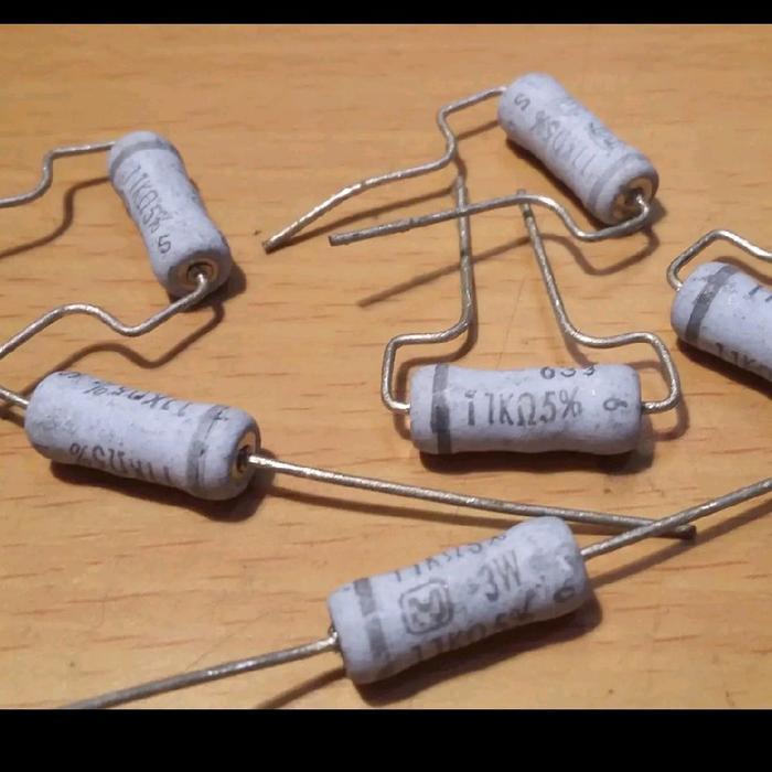 Resistor 11 K ohm  11K 11 Kohm 3watt 3 watt Matsushita Japan BERKUWALITAS...
