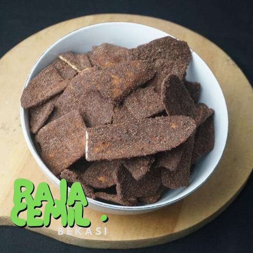 FRESHBITE 1 kg KERIPIK PISANG COKLAT Khas LAMPUNG Raja Cemil Keripik Pisang Lampung Aneka Rasa - Cok