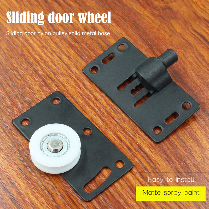 Roda Pintu Geser Lemari Pakaian Katrol Pintu Kabinet Roda Pintu Katrol Furnitur