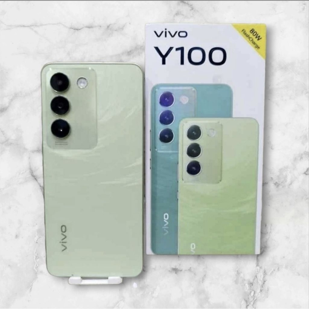vivo y100 versi ram 8 256gb dan 128gb hp second original lengkap 5g lte siap pakai