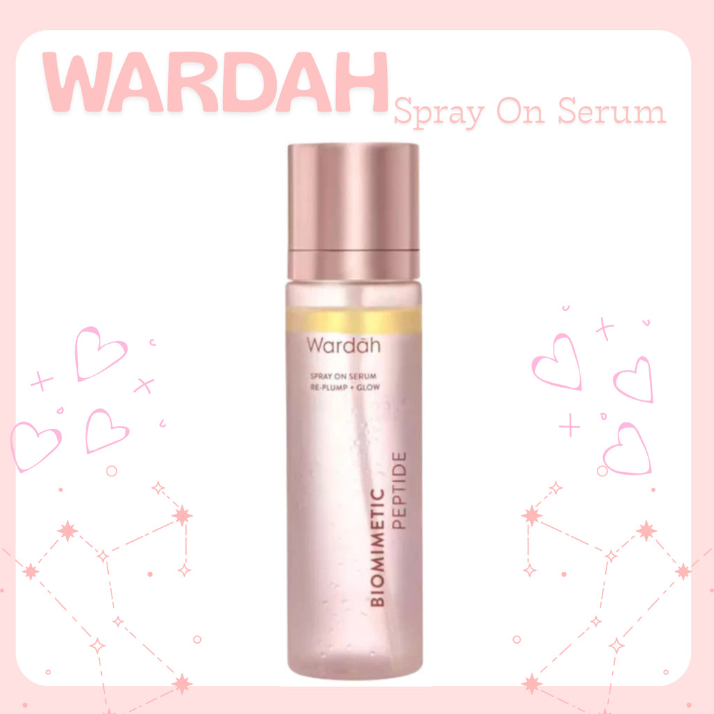 Wardah Spray On Serum 105 ml/Serum Wajah