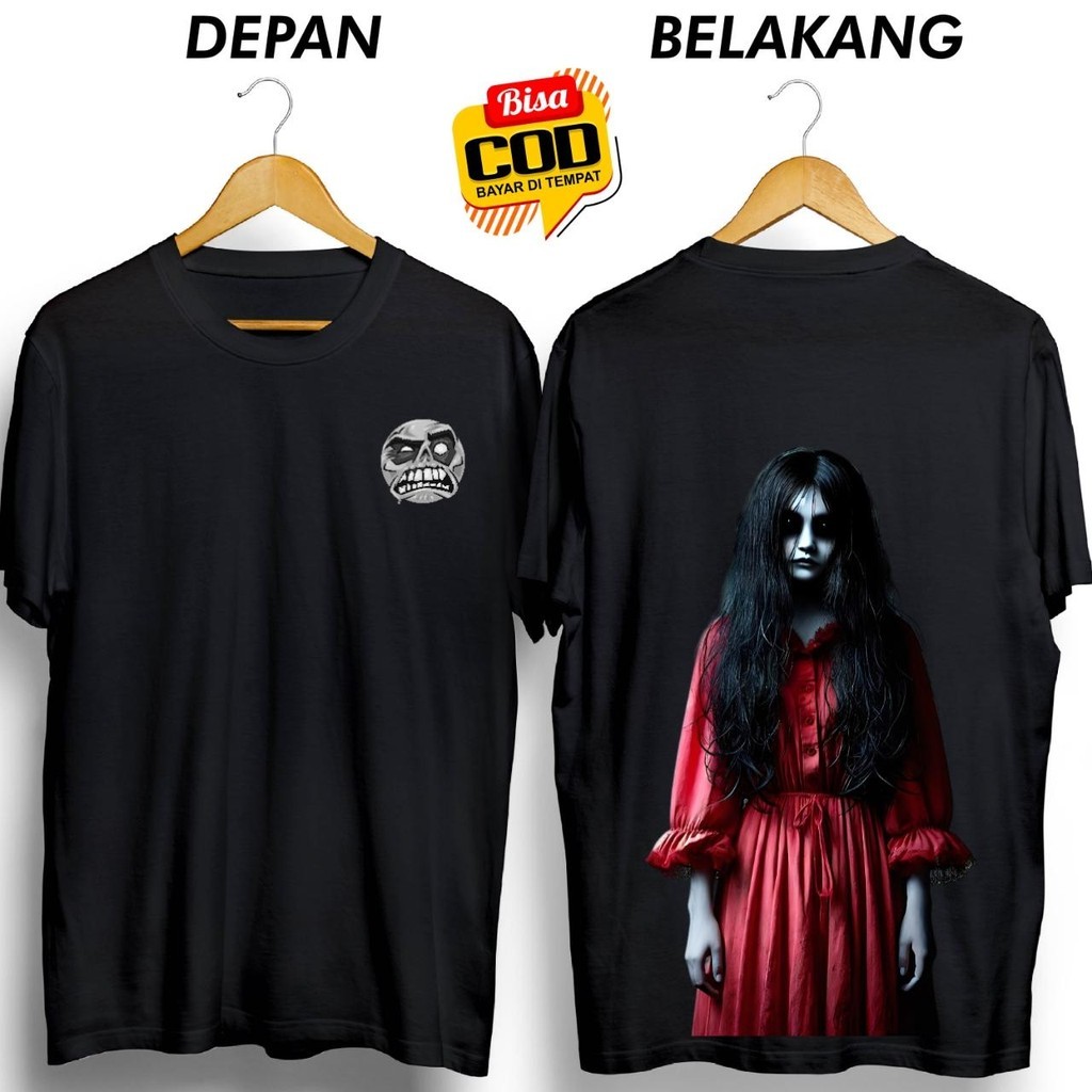 KAOS HANTU KUNTI MERAH SERAM