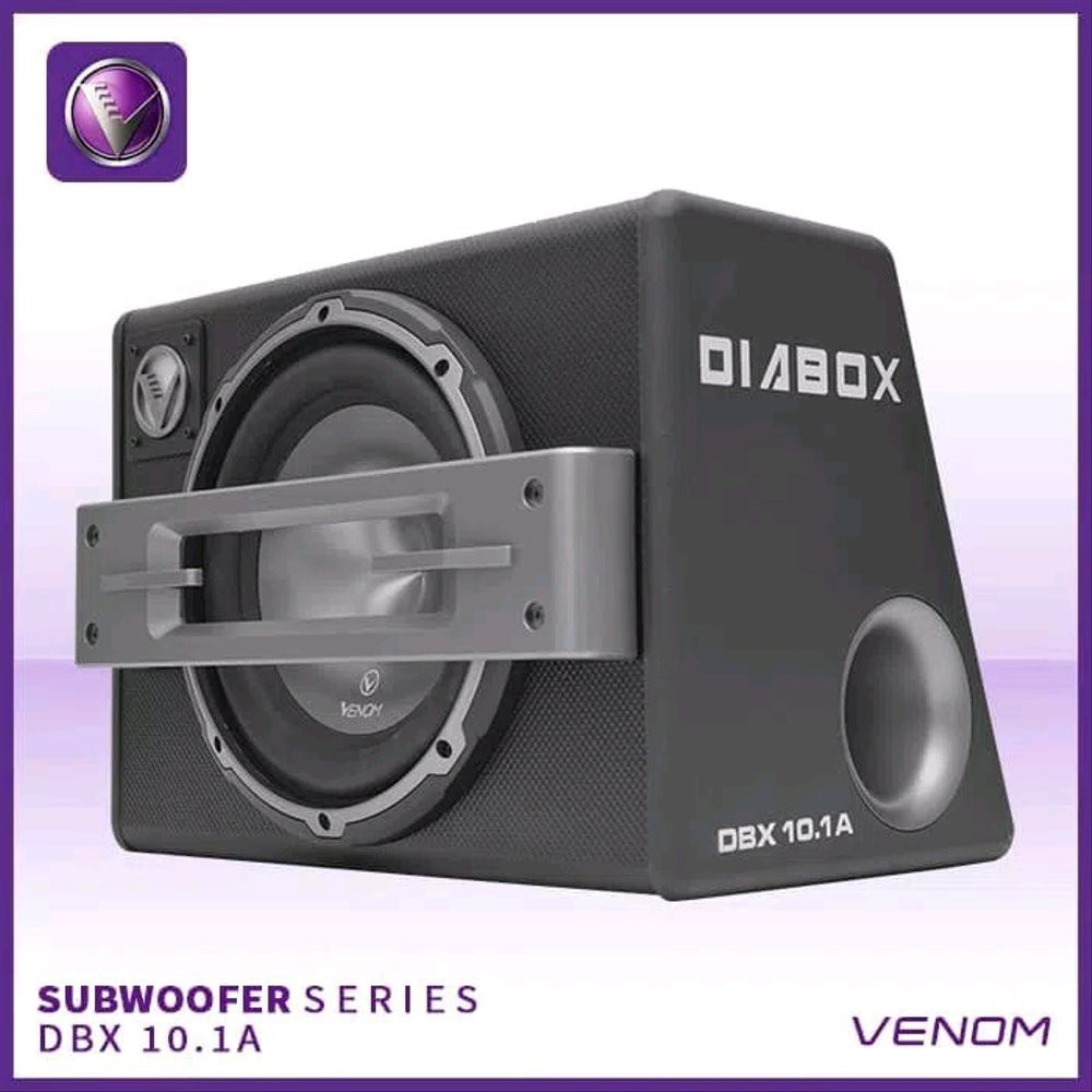 Bass Box VENOM DBX 10.1A DIABOX 10 Inch Subwoofer Aktif BassBox Built in Power Amplifier Original HQ