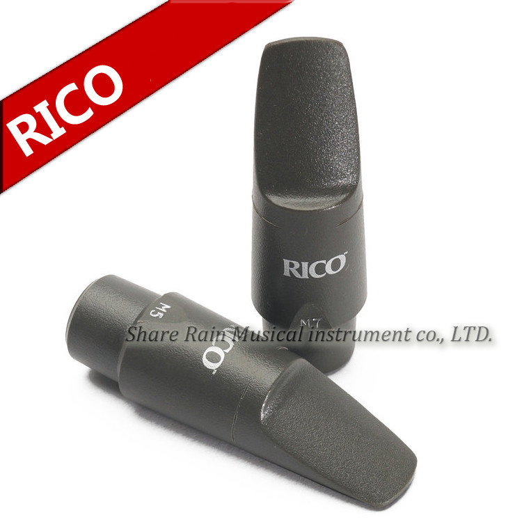 RICO Bb soprano saxphone plastic mouthpiece M5  M7  close to the metal  mouthpiece