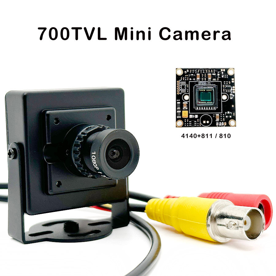 700TVL Color CCD Effio 4140 811/810 Metal Mini Camera Analog CVBS Surveillance CCTV Camera