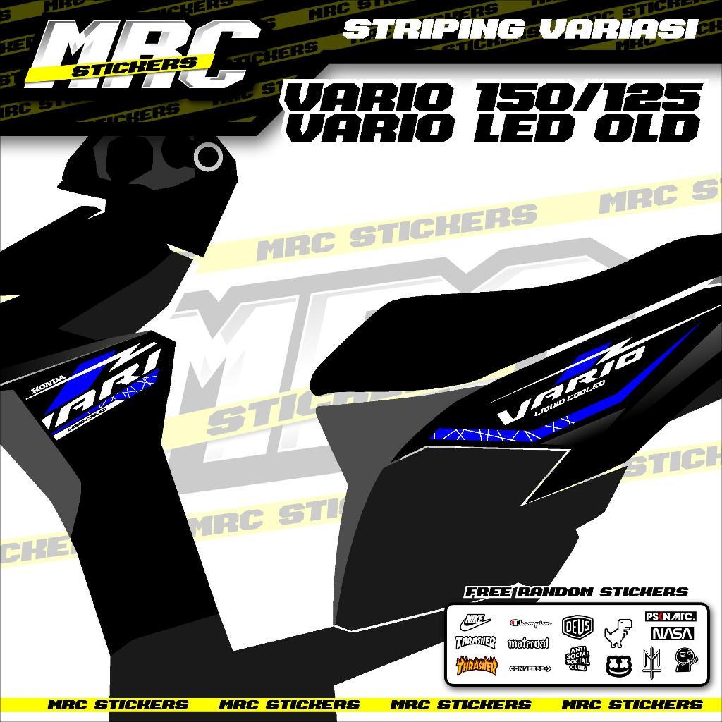 Striping Stiker Skotlet Variasi Custom VARIO 125 150 LED Old