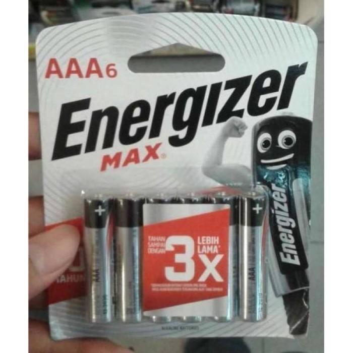 Baterai Energizer LR03/AAA isi 6 1.5V