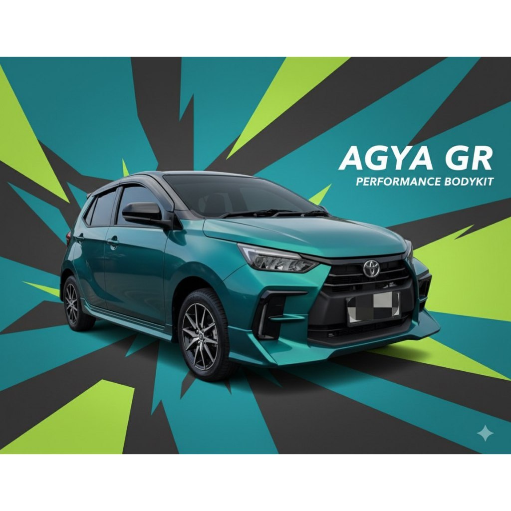 {CICILAN 0%] BUMPER/BEMPER bodykit TOYOTA AGYA GR 2023-2025 BODY KIT AGYA BODIKIT AGYA GR