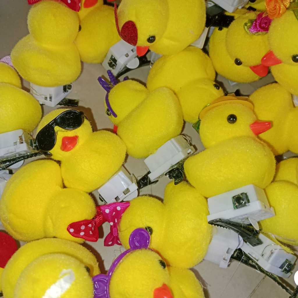 JEPIT BEBEK LED / JEPIT RAMBUT BEBEK NYALA LED / JEPIT RAMBUT BEBEK LUCU MURAH