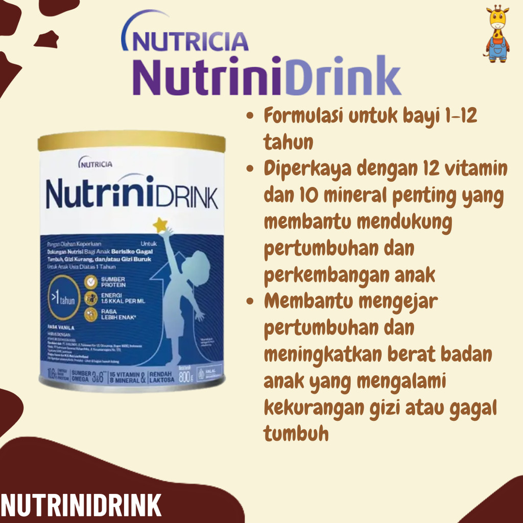 Susu NutriniDrink - Susu Formula Anak