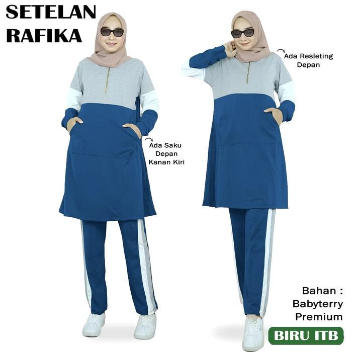 SETELAN HIJAB OLAHRAGA MUSLIMAH/SETELAN OLAHRAGA  MUSLIMAH /SETELAN RAFIKA / SETELAN OLAHRAGA MUSLIM