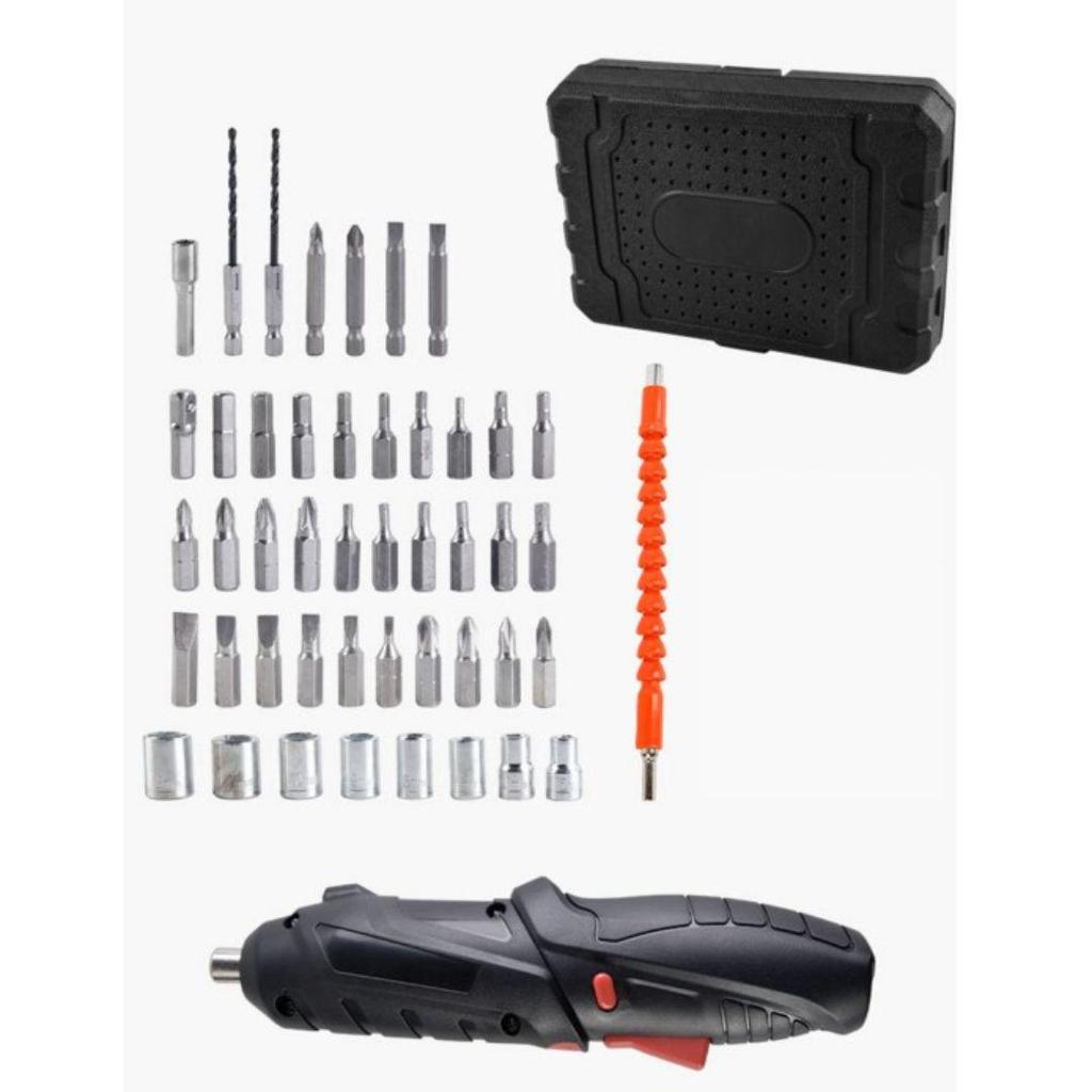 Bor Listrik Obeng Tangan Portable Cordless Mini Drill Screwdriver