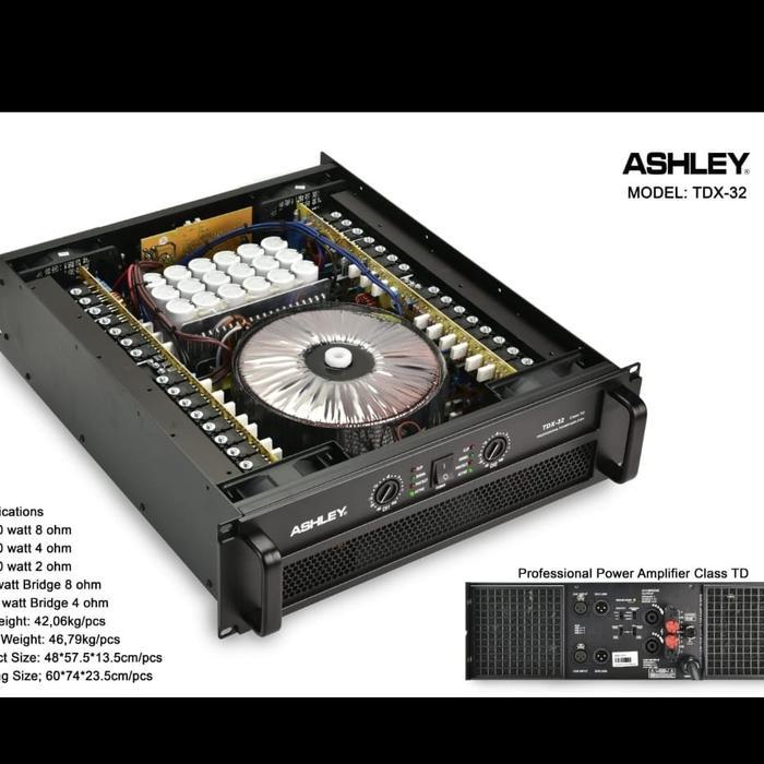 POWER ASHLEY TDX 32 / POWER ASHLEY TDX32