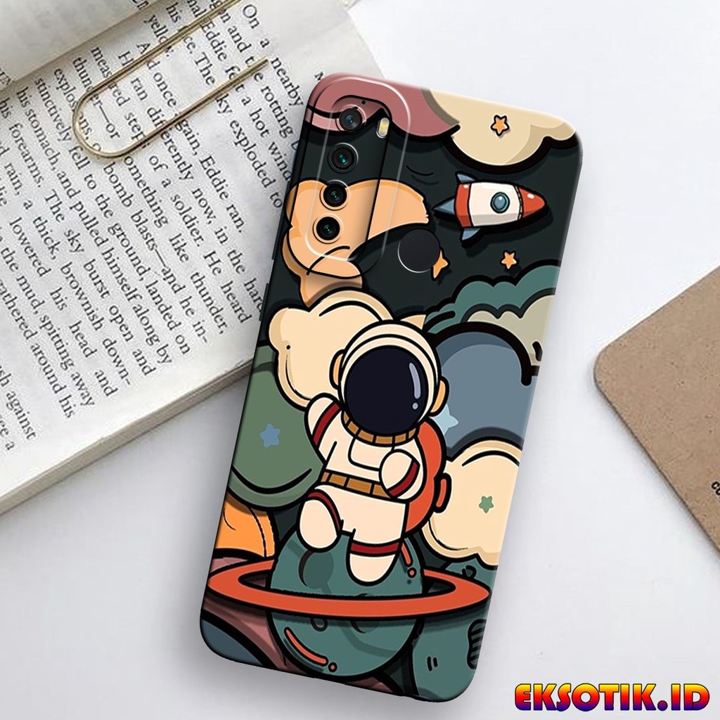 Case REDMI NOTE 8 -  - Casing REDMI NOTE 8 - Fashion Case - SPACE - Skin Handphone - Silikon REDMI N