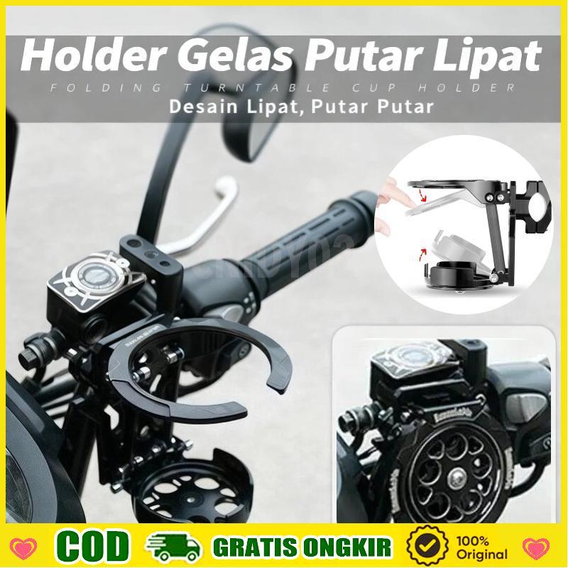 [COD]Tempat Botol Minum Motor Stang Dan Spion/tempat Botol Minum Motor/tempat Minum Sepeda Gunung/ho