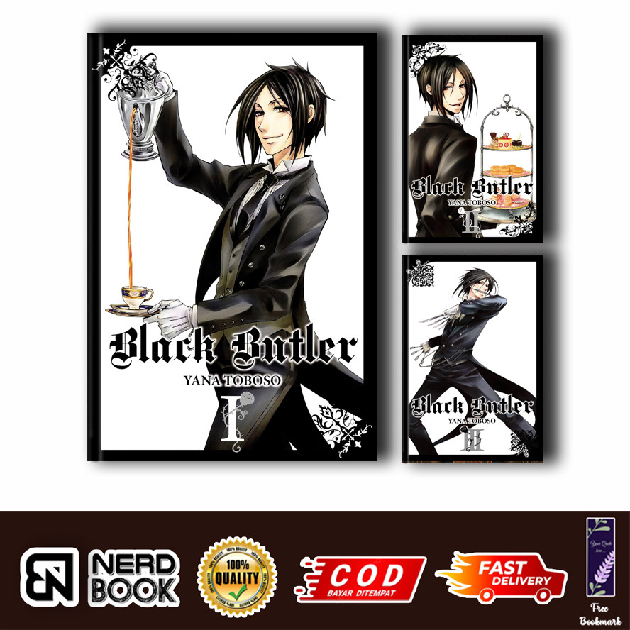 Komik Black Butler (32 Manga series) By Yana Toboso (English)