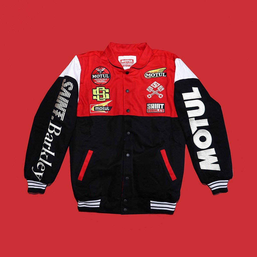Saint Barkley x Motul Racing Jacket - Black Red