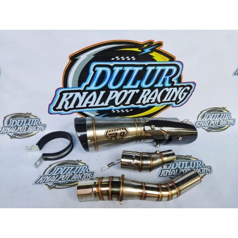51mm R9 H2 SS slip on Exhaust yamaha r25 mt 25 cb 150 r new cbr Local cbr facelift ninja 250 Carbure