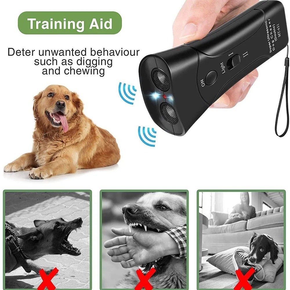 Portable Dog Repellent Ultrasonic Dog Repeller Ultrasonic Dog Repeller Dog Trainer Dog Anti Bark Det