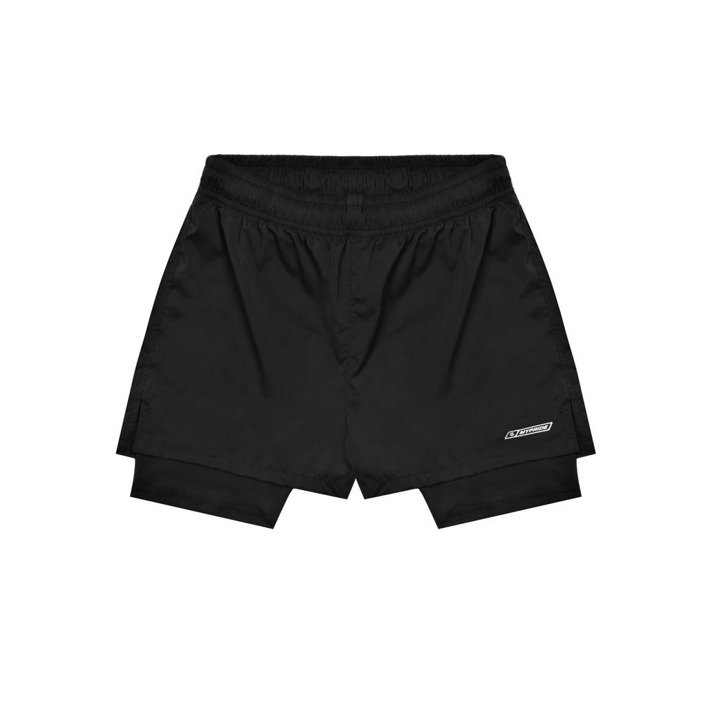 MYPRIDE X VEARST - " GRIP " - BLACK - SHORT WITH COMPRESSION
