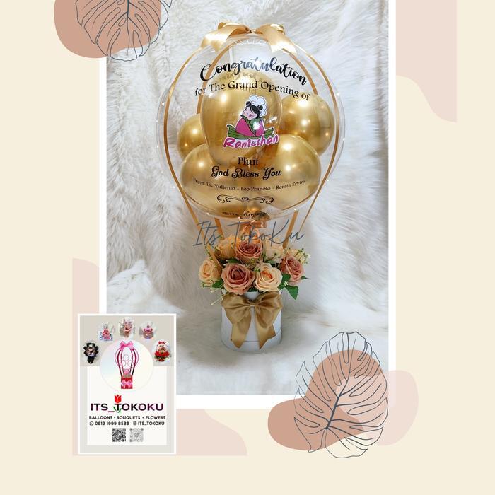 Dekorasi time Buket Balon/ buket bunga/ balon box/ balloon bouquet/balon ulang tahun