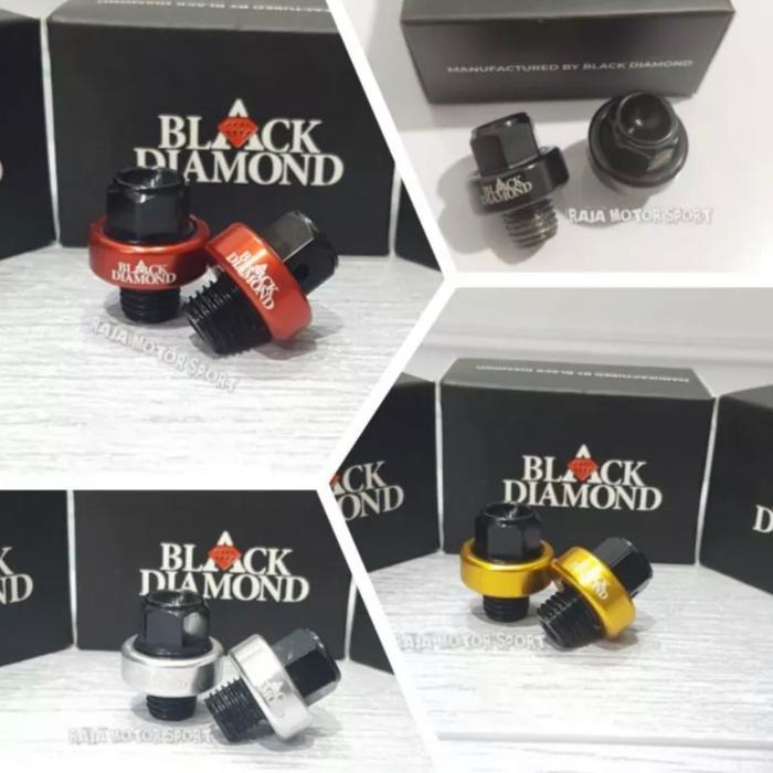 Baut Spion / Jalu Spion Yamaha Honda Universal blackdiamond - Gold, HONDA