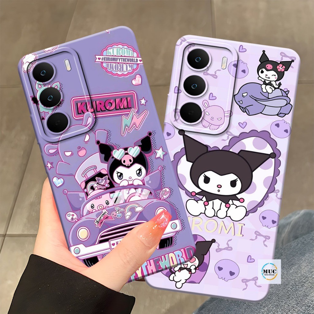 Casing Softcase Realme C71 4G 2025 / Realme C75 / Realme C75X Motif Kuromi Ungu - Case Kekinian - Ca