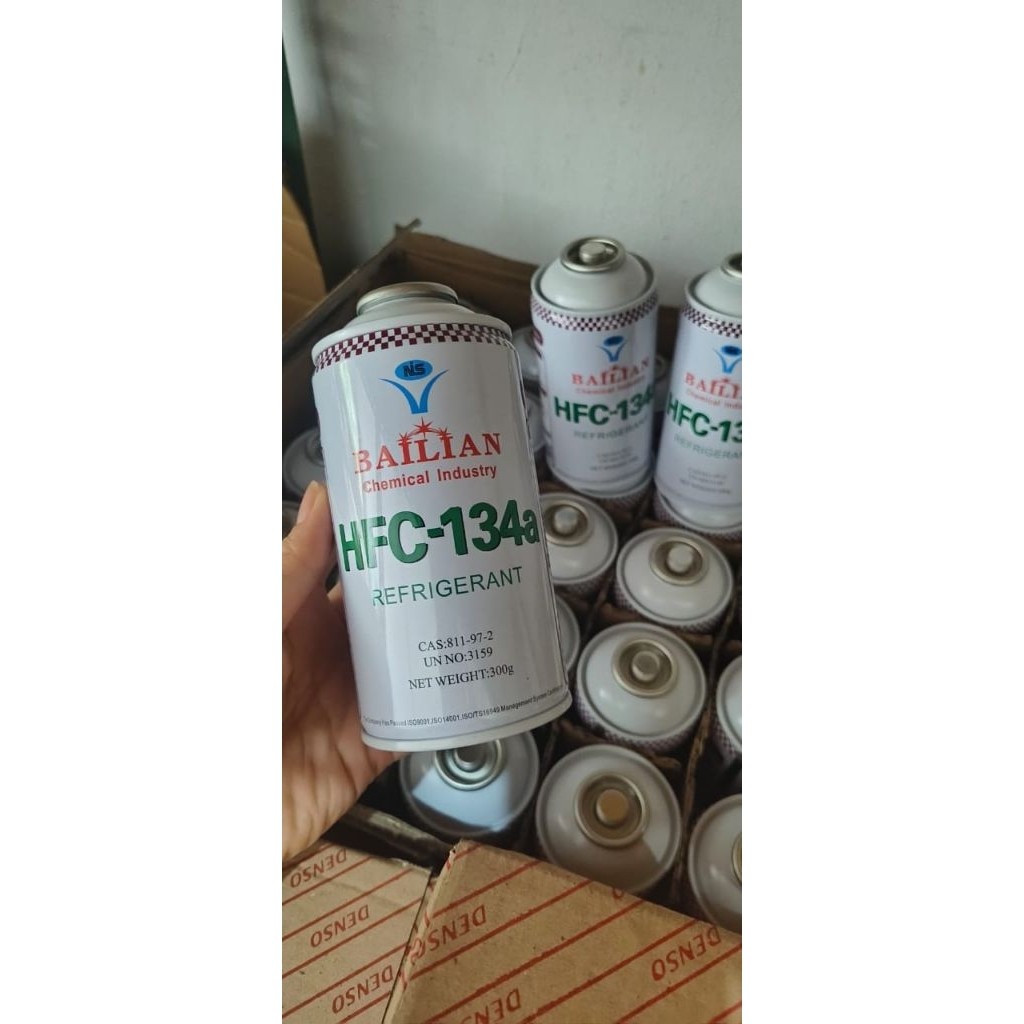 NGGESINGSHOP Jaya Freon / Preon  Kaleng Bailian HFC - 134A / Freon 134A Asli Bailian