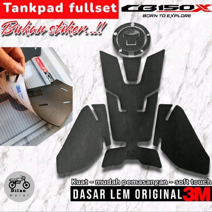 Tankpad 150X Carbon Pattern Stiker CB150X - Karbon