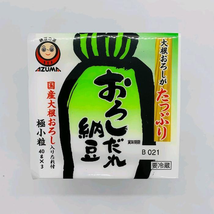 Nato jepang halal / Azuma orohi nato / nato saus lobak 120 gram